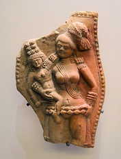 Mujer shunga, Bengala occidental (India), siglo I a. C.)