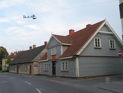 Atmodas street in Aizpute