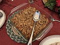 Traditional Sage Stove Top stuffing at Thanksgiving.