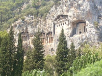 The Midas Monument, a Phrygian rock-cut tomb deba (700 BCE)