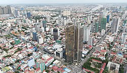 Aerial View of Boeng Keng Kang I from North-West Side