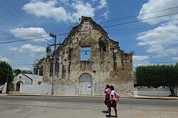 A historic church in Chunhuhub