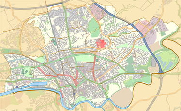 Preston, Lancashire is located in Preston