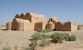 Qasr Amra in Jordan, from the south