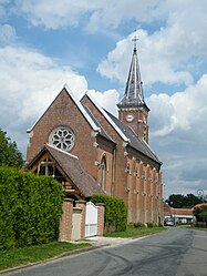 The church in Fresnoy-au-Val