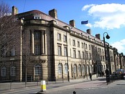 An English police station: Wood Street station in Wakefield