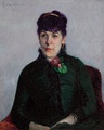 Gustave Caillebotte La femme à la rose