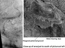 Possible channel bringing sediment to the crater