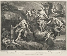 Aire (Juno ordena a Eolo que libere los vientos) (Eneida I), de Charles Dupuis (1718)