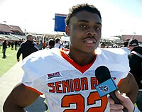 Ali interviewed at the 2024 Senior Bowl