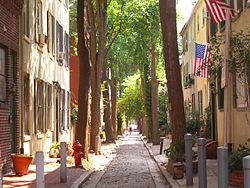 Pennsylvania and the Delaware Valley were settled from the century by Quakers from the North Midlands and Pennines of England, with many Pennsylvania place names reflecting this settlement.