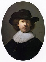 Rembrandt en 1632, en su época de mayor fama como retratista.