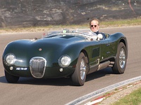 Jaguar C TYPE similar to the 1953 "24 Heures du Mans" winner