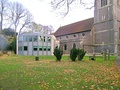 The church from the north west, showing parish rooms