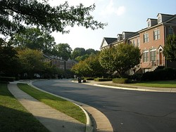 Street in urban Oakton