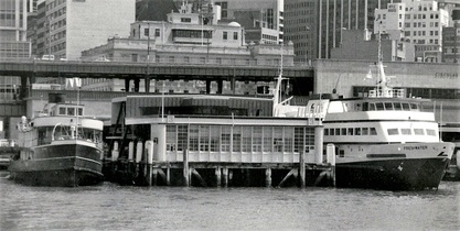 In her final months of service alongside her replacement, the then new Freshwater, 1982