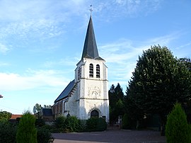 The church of Le Quesnoy-en-Artois