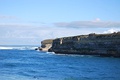 The headland of the harbour at Port Campbell