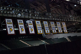 Banderolas de los Indiana Pacers