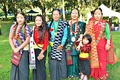 Women in traditional dress at Ubhauli Kirati festival 2017 at Gough Whitlam Park, Earlwood