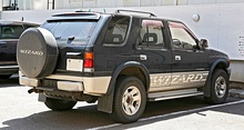 1991–1992 Isuzu Amigo XS (US)