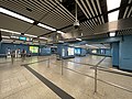 Transfer passage way between the Kwun Tong and East Rail line platforms (2021)