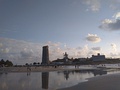 Murudeshwar temple from beach