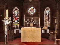 Altar in Bunyip, Victoria, Australia