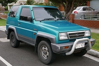 1997 Feroza Limited hardtop (F300B; second facelift, Australia)