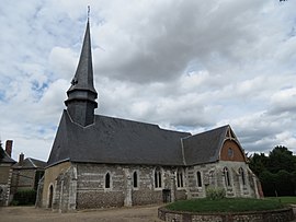 The church in Bacqueville