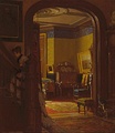 Not at Home (An Interior of the Artist's House) c. 1873. Brooklyn Museum