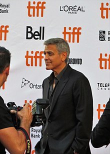 George Clooney en la proyección de la película en el Festival Internacional de Cine de Toronto