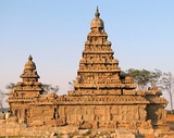 Temple design (Shore temple) and iconography such as the Nataraja (Dancing Shiva) are described in the Agama texts.[28][29]