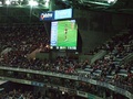 One of the original, smaller LCDs at Docklands Stadium