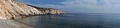 Marmaritsa beach and the active rift of Maronia - Makri.