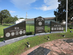 Veterans War Memorial at the American Legion Post