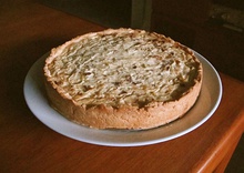 Deep-dish style Zwiebelkuchen