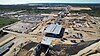 Alkimos station under construction viewed from a drone