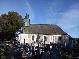 The church in Glos-sur-Risle