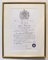 Royal Warrant of Appointment by Queen Elizabeth II granted in 2007