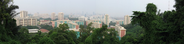  Panoramic view of Telok Blangah from Mount Faber.