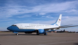 A C-40C Clipper of the 932nd Airlift Wing based at Scott AFB, seen during 2011