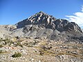 Mount Wynne viewed from the south along the John Muir Trail.