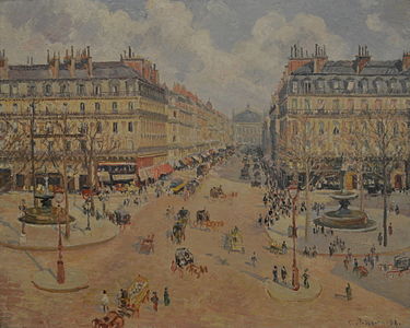 Avenue de l'Opéra.