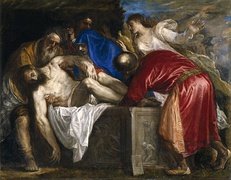 Entierro de Cristo Óleo sobre lienzo, 137 x 175 cm, Museo del Prado (Madrid).