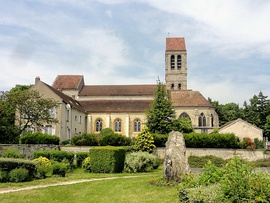 The Church of Saint-Côme-Saint-Damien, in Luzarches