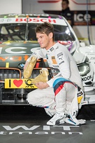 Marco Wittmann (left) won his second Drivers' Championship while Edoardo Mortara (right) finished second in the championship.