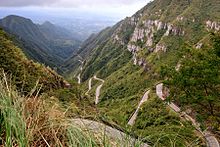 Serra do Tabuleiro State Park during winter