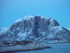 Torghatten in February