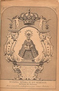 Grabado de la Virgen de los Remedios (1891)